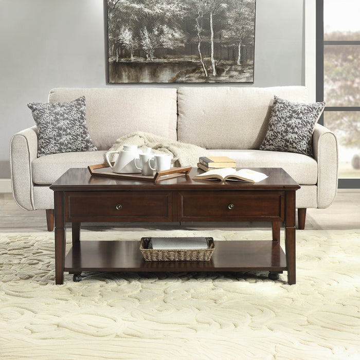 ACME Malachi Coffee Table w/Lift Top, Walnut