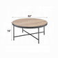 ACME Bage Coffee Table, Weathered Gray Oak