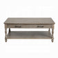 ACME Ariolo Coffee Table - 83220 - Traditional - Wood (Pine, Poplar), MDF - Antique White