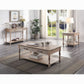 ACME Ariolo Coffee Table - 83220 - Traditional - Wood (Pine, Poplar), MDF - Antique White