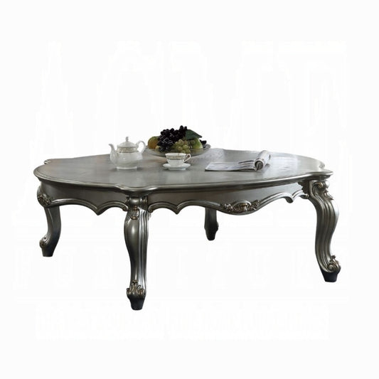 ACME Picardy Coffee Table, Antique Platinum