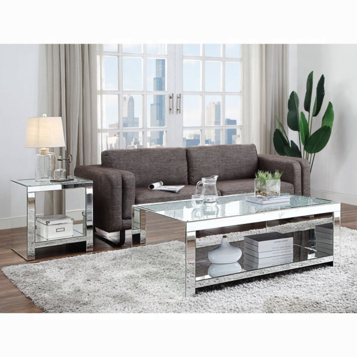 ACME Malish Coffee Table, Mirrored