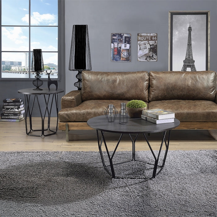 ACME Sytira Coffee Table, Espresso & Black