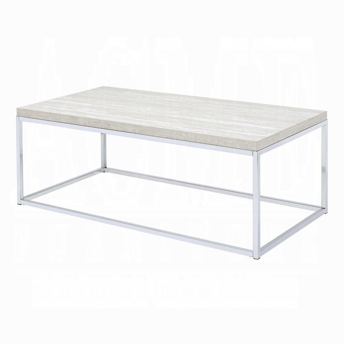 ACME Snyder Coffee Table, Chrome