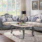 ACME Ariadne Coffee Table - 85345 - Traditional - Marble, Wood () - Marble and Platinum