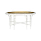 Brass Oval Tray Table