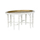 Brass Oval Tray Table