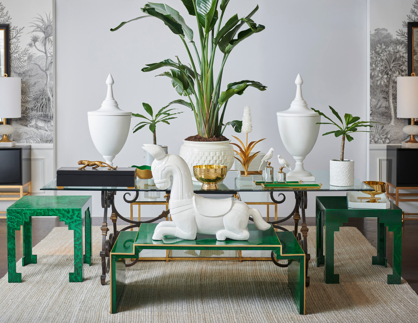 Chatsworth Table - Green