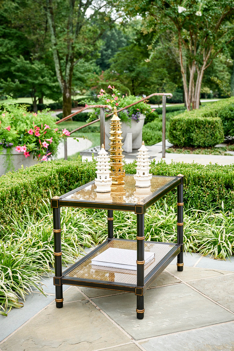 Conner Cane Cocktail Table