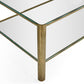 Cosmo Antique Brass Cocktail Table