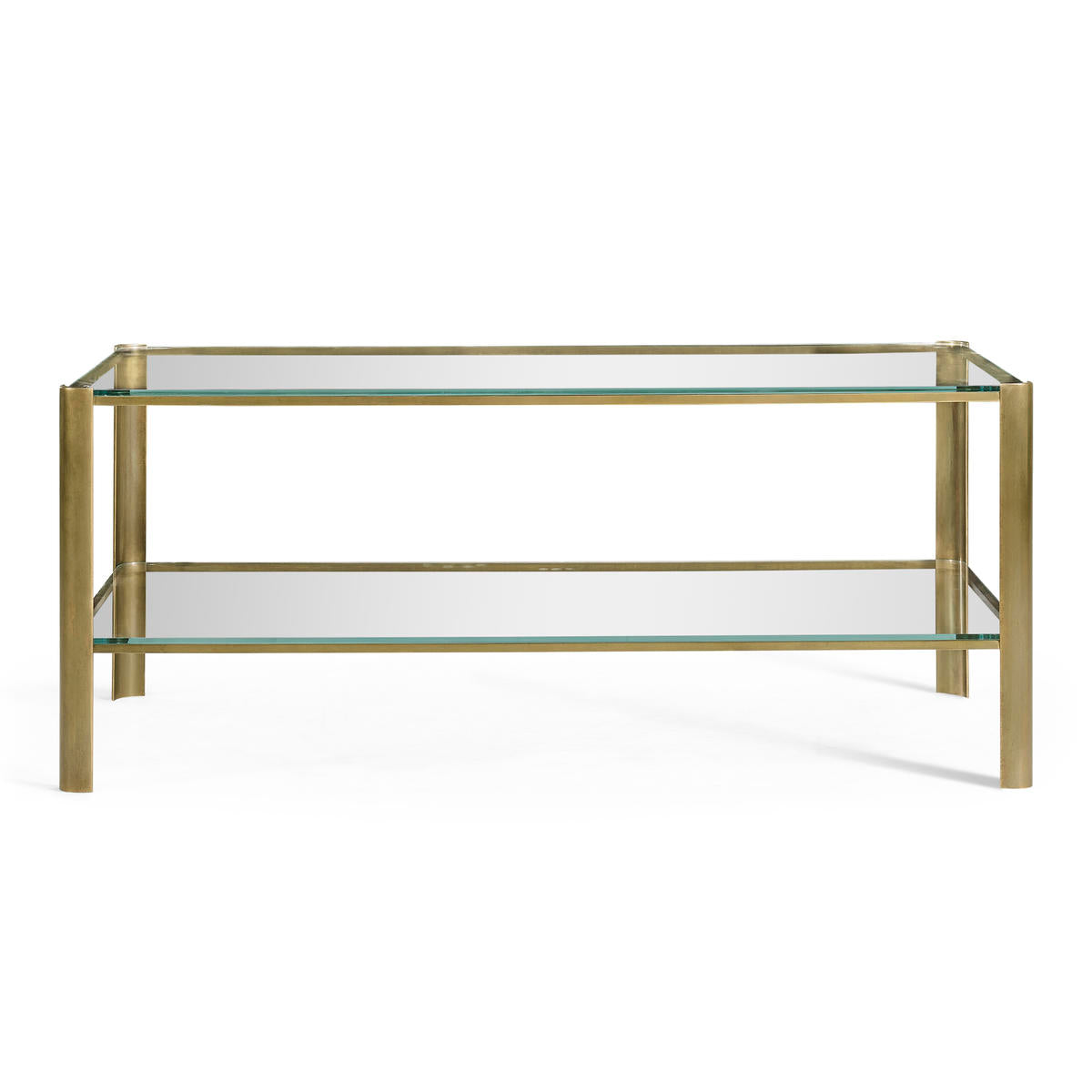 Cosmo Antique Brass Cocktail Table