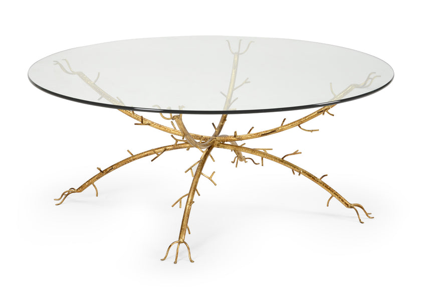 Gold Coral Coffee Table