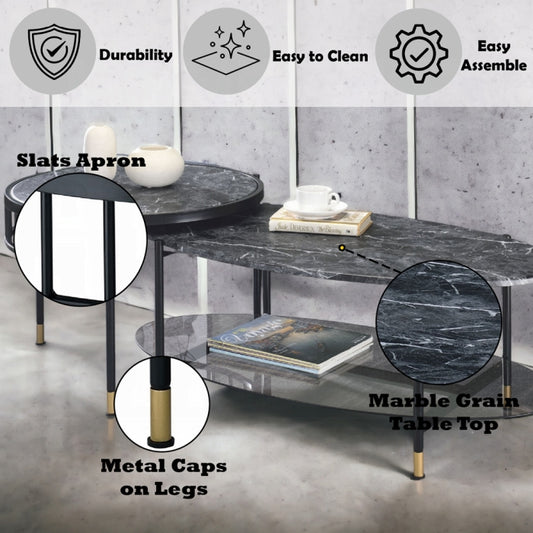 Silas Nesting Coffee Table Set