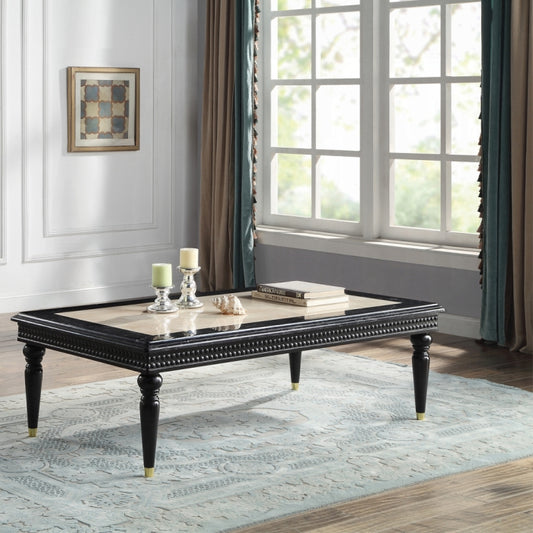 Tayden Coffee Table W/Marble Top