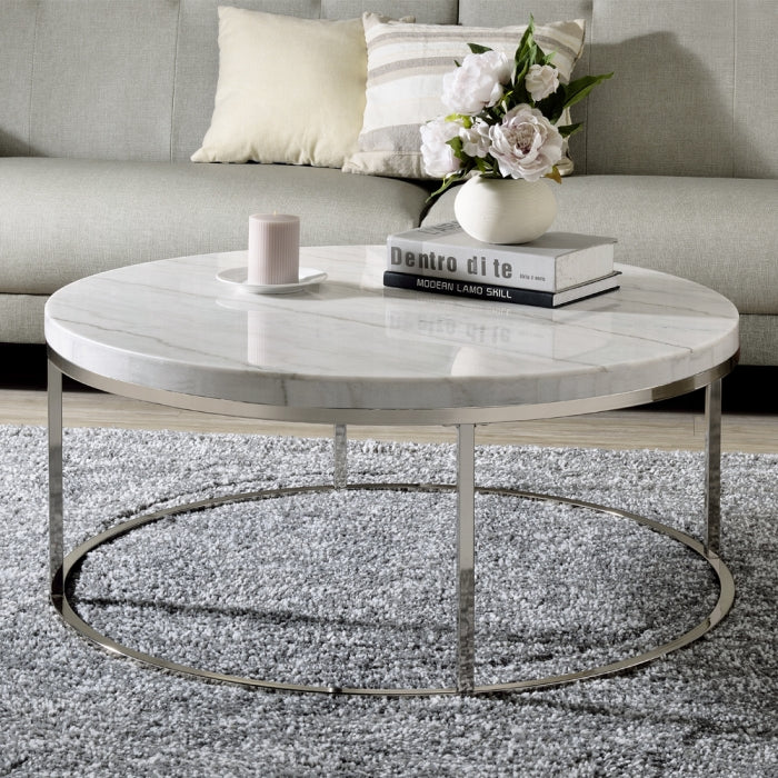 Zaidee COFFEE TABLE W/MARBLE