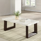 Edwyn Coffee Table w/Marble Top