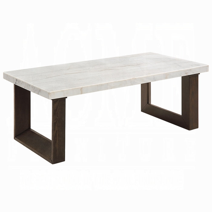 Edwyn Coffee Table w/Marble Top