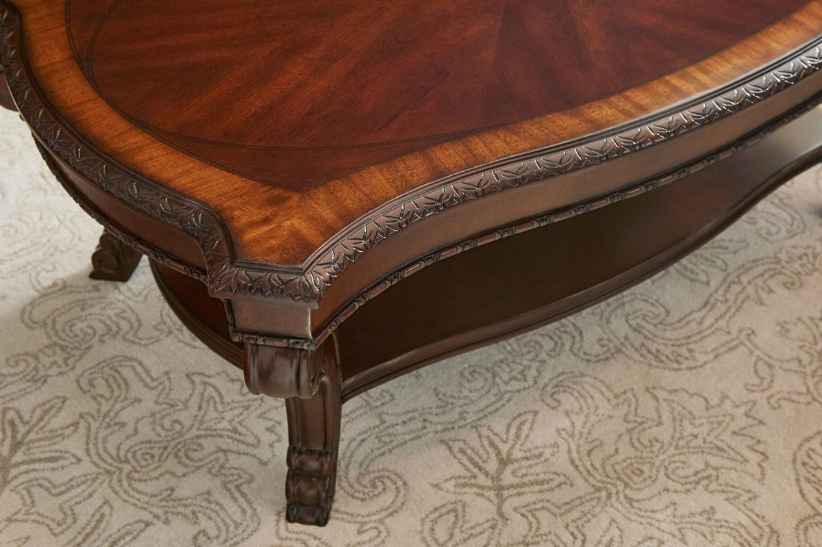 Old World Rectangular Cocktail Table