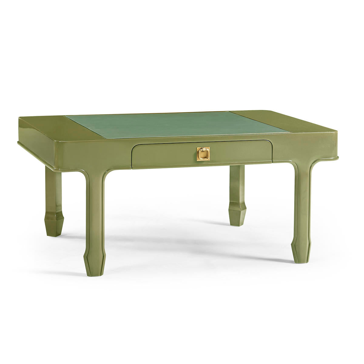 Dor Green Lacquer Coffee Tables