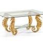 Seahorse Coffee Table - Gold