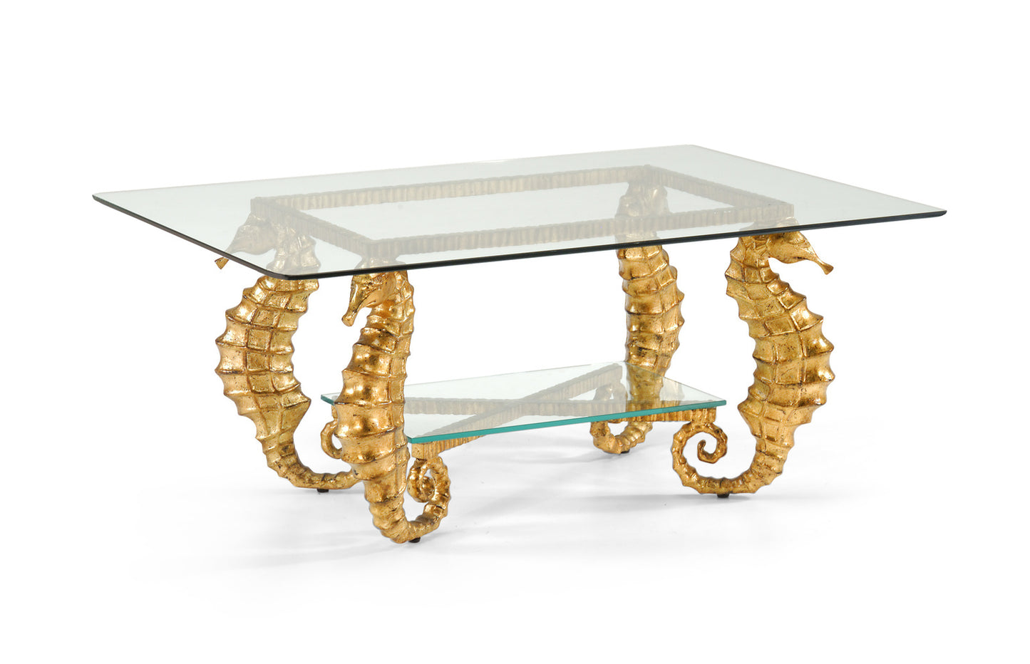 Seahorse Coffee Table - Gold