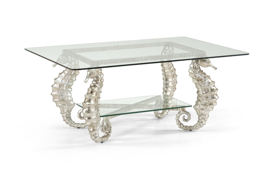 Seahorse Coffee Table - Silver