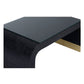 Waterfall Coffee Table - Black