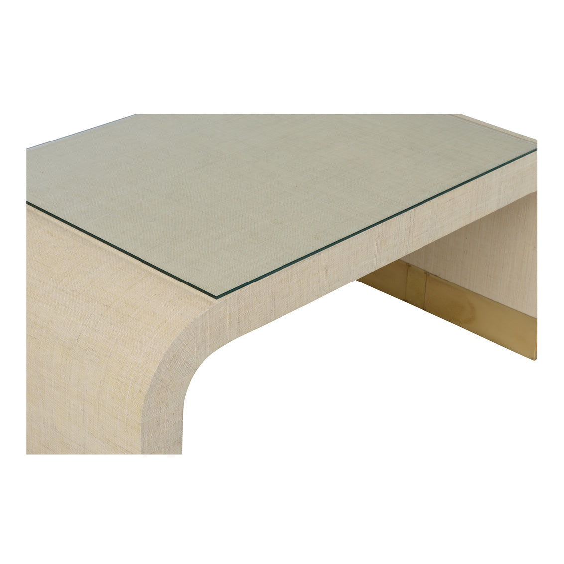 Waterfall Coffee Table - Cream