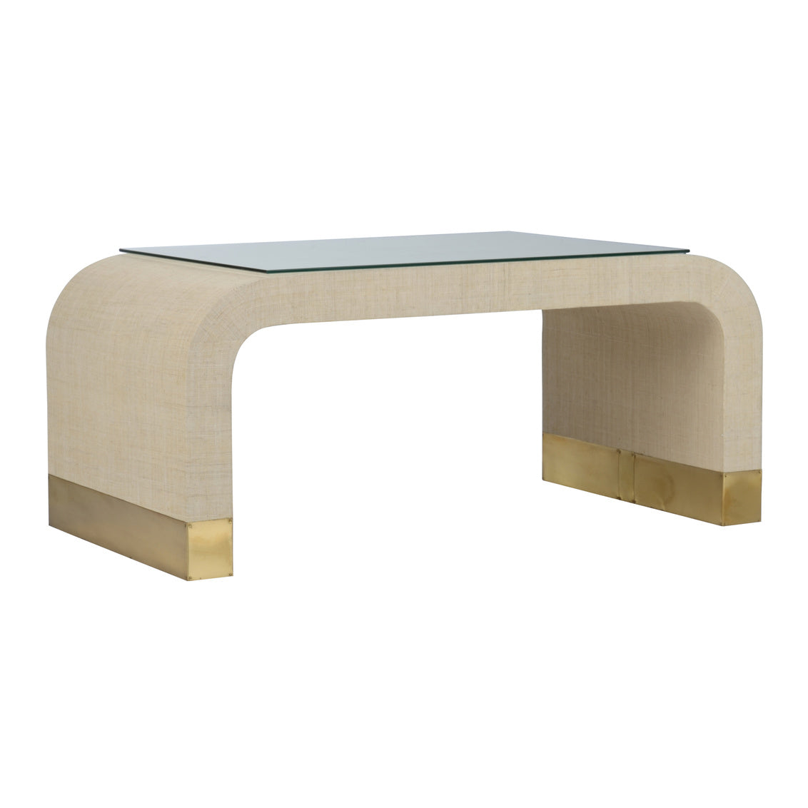 Waterfall Coffee Table - Cream