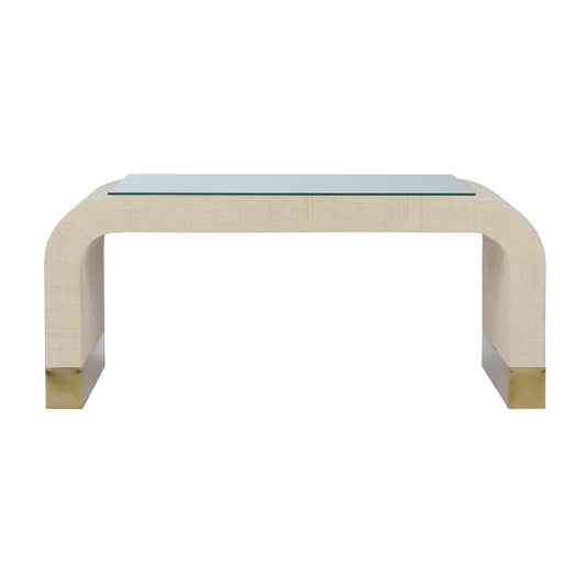 Waterfall Coffee Table - Cream