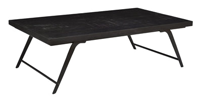 Ohoi Mango Wood Coffee Table - Black