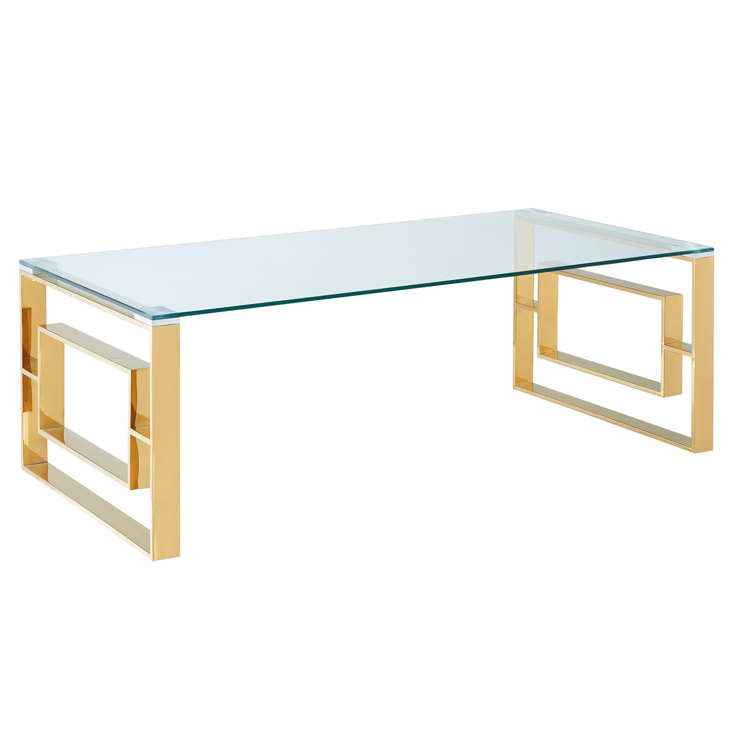 Eros Coffee Table In Silver/Gold