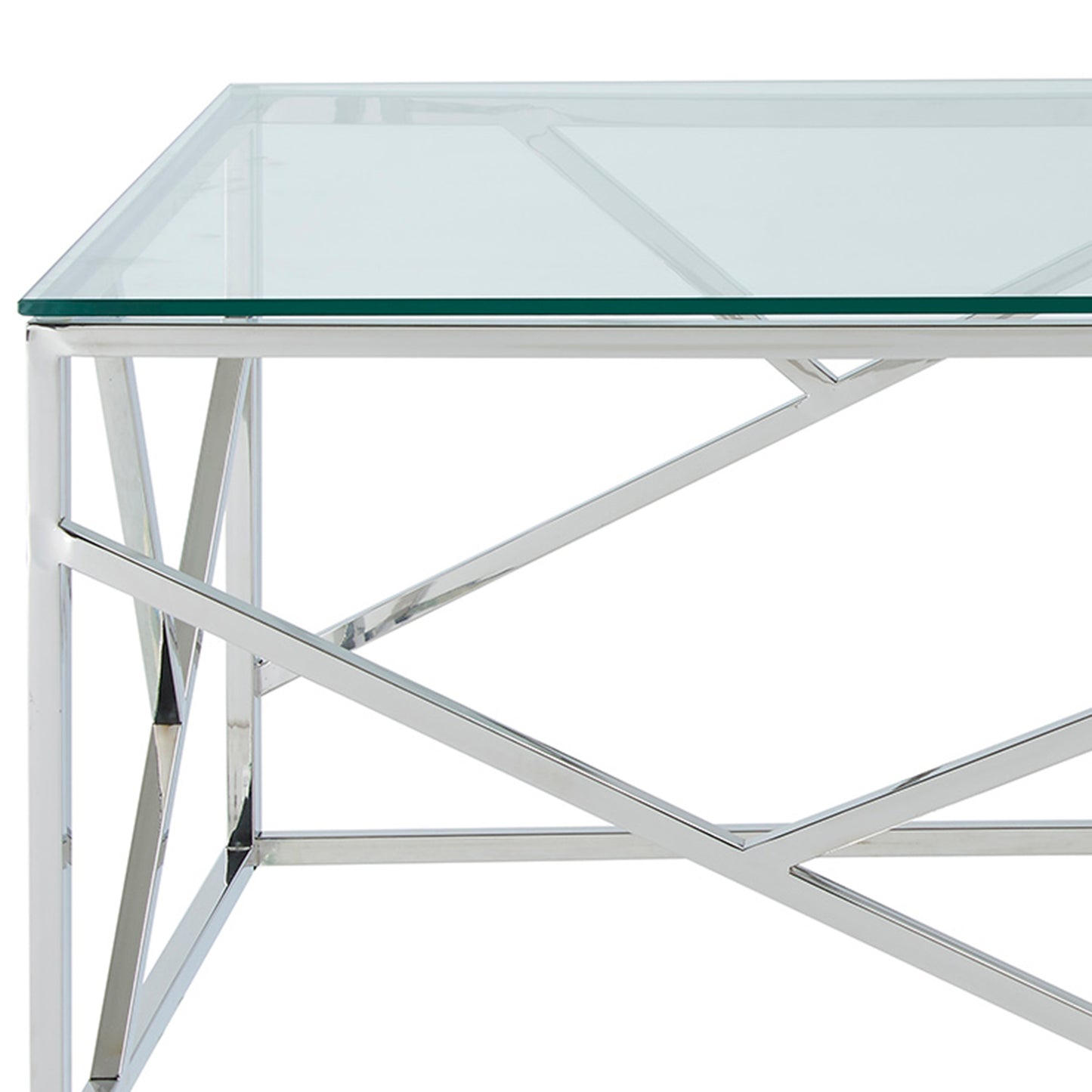 Juniper Coffee Table in Silver