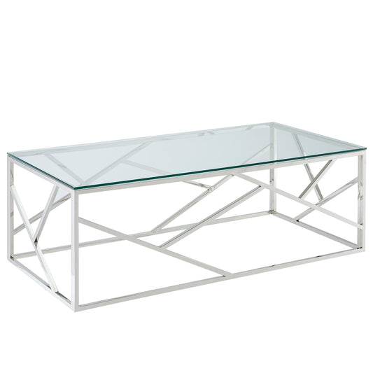 Juniper Coffee Table in Silver