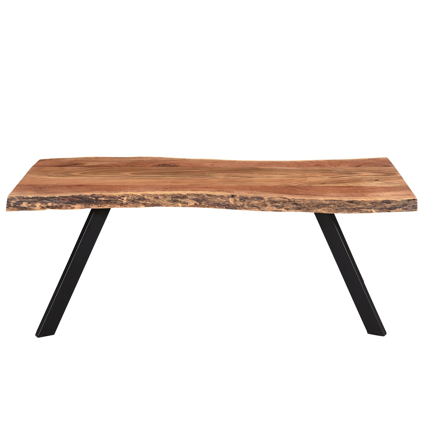 Virag Coffee Table in Natural and Black