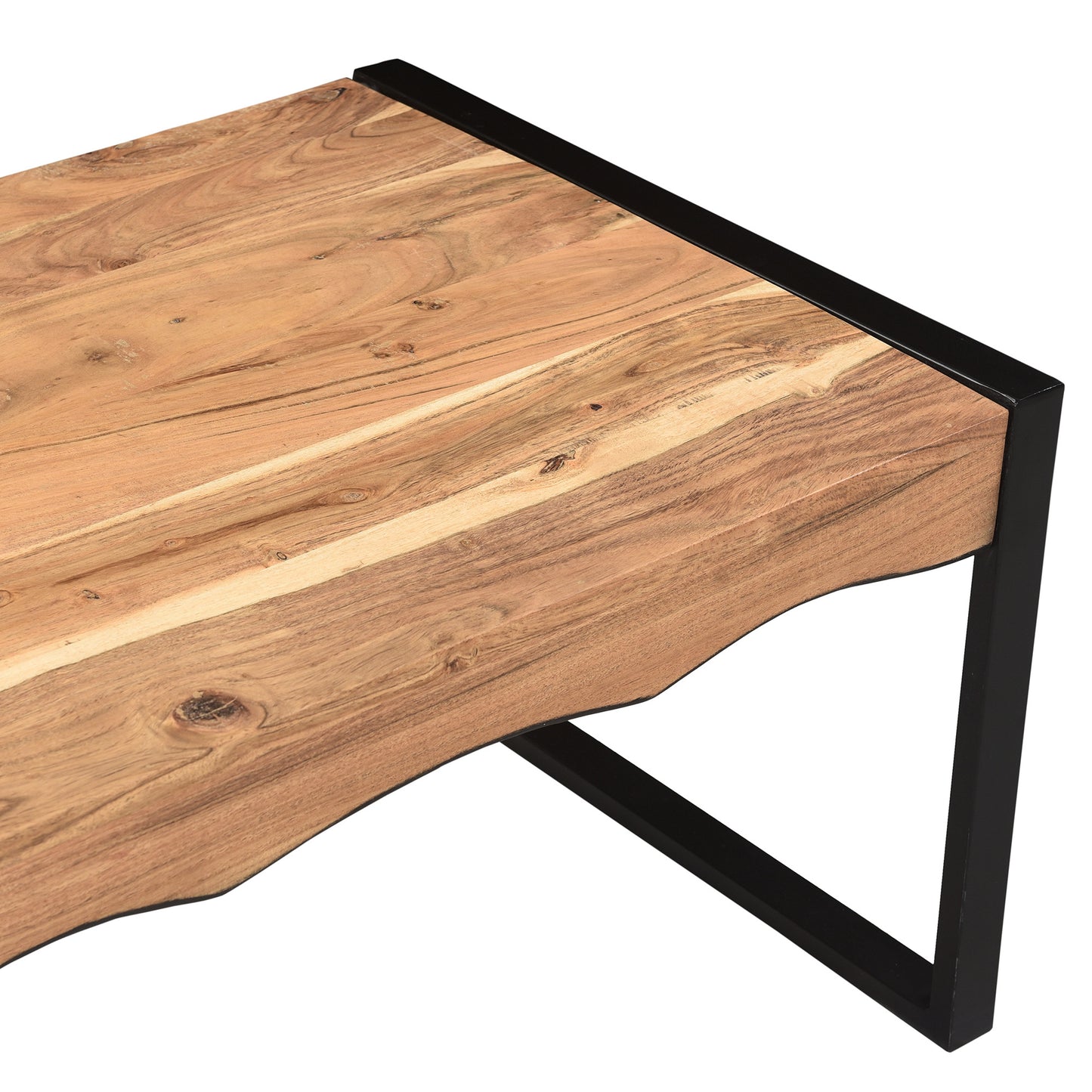 Rohani Coffee Table in Natural and Black