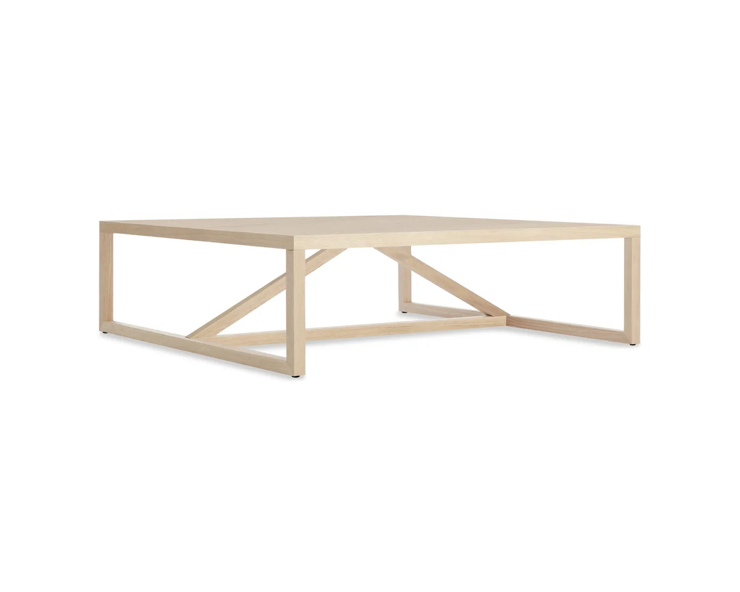 Strut Square Wood Coffee Table