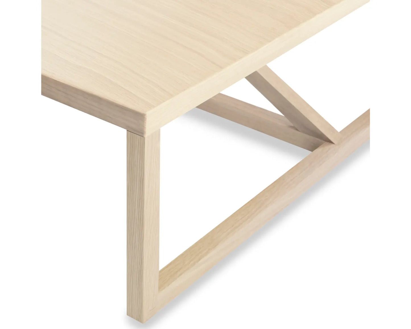 Strut Square Wood Coffee Table